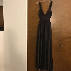 BCBG BLACK/CREAM Gown